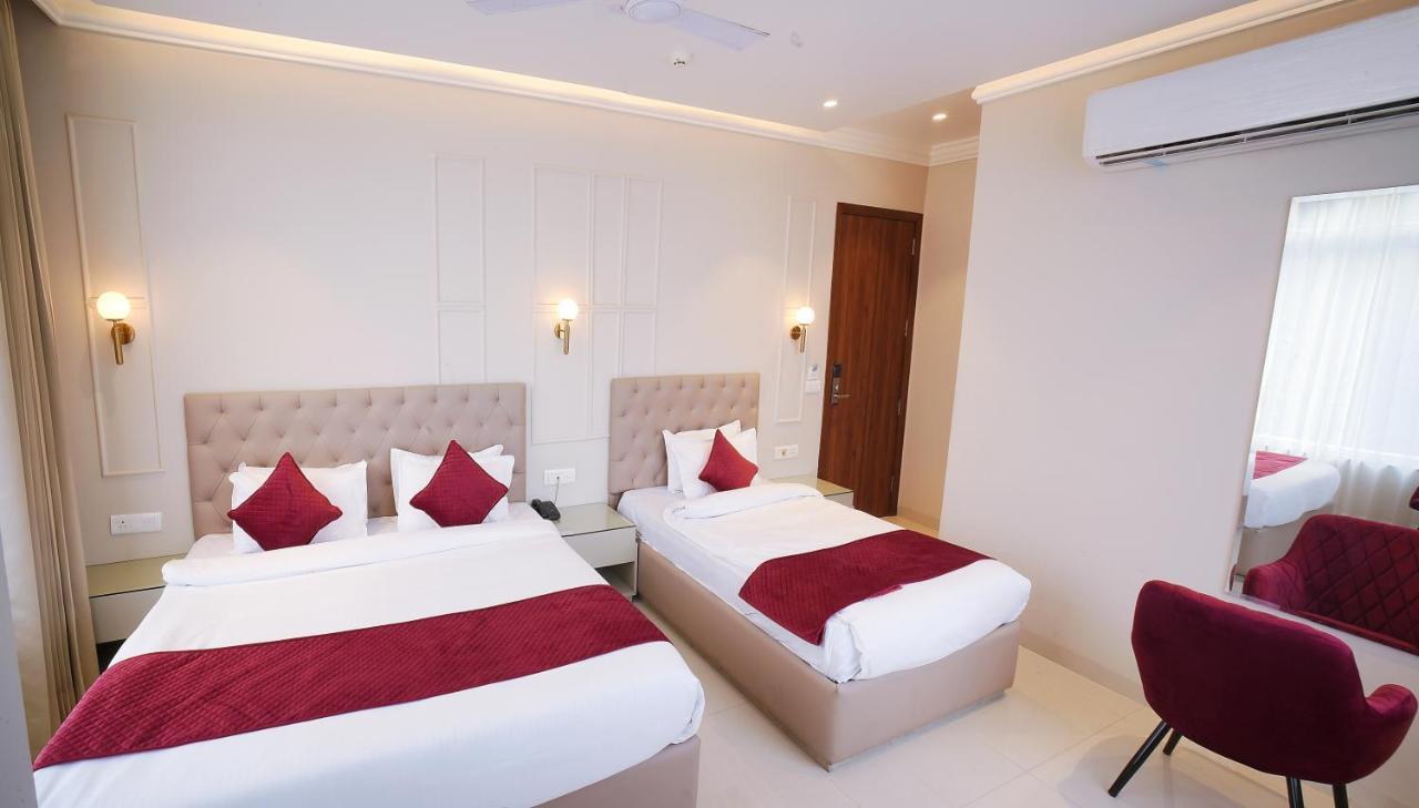 Hotel Green Land Heights Amritsar Exterior foto